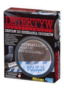 DETEKTYW DAKTYLOSKOPIA ZESTAW DO ZBIERANIA ODCISKÓW